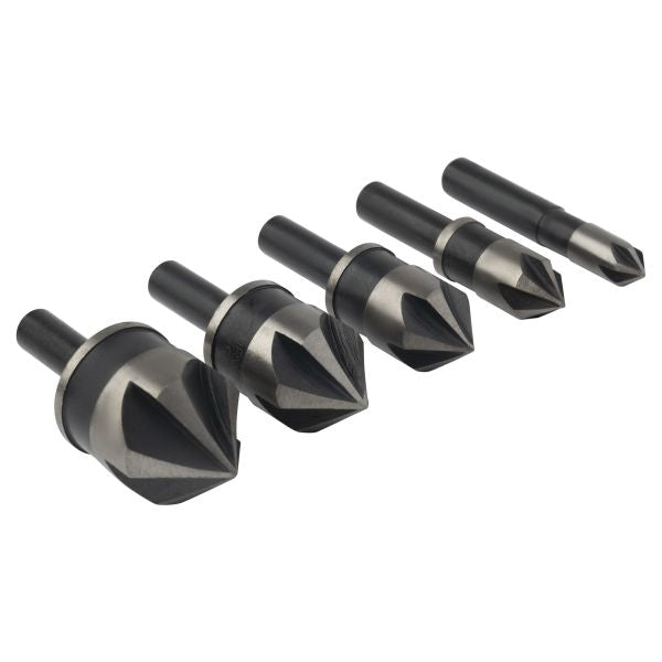 IRWIN Black Oxide Countersink Drill Bit, 5Piece Set