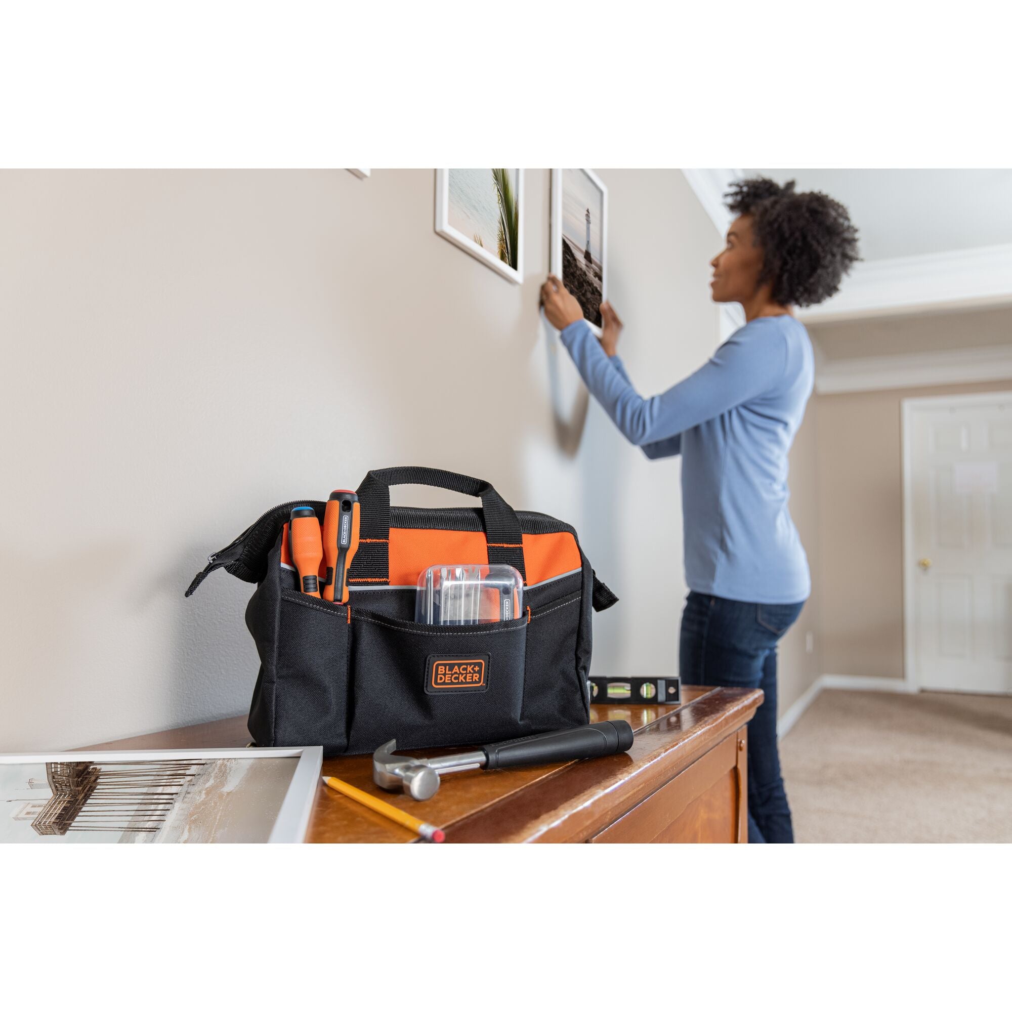 BLACK+DECKER Tool Bag, 16Inch
