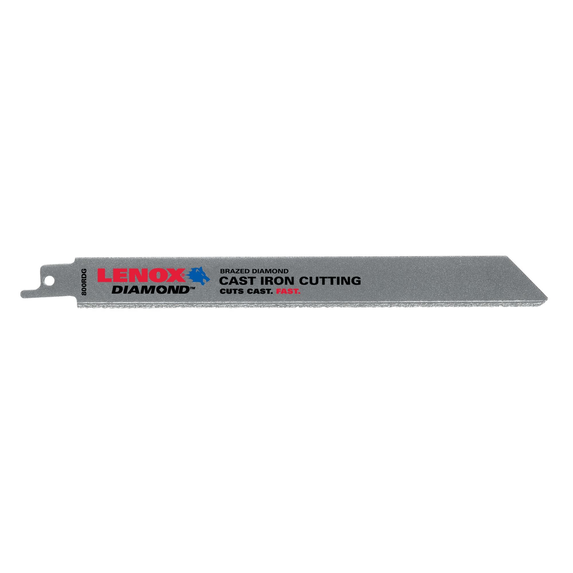 LENOX Reciprocating Saw Blade, Diamond Grit, 8Inch