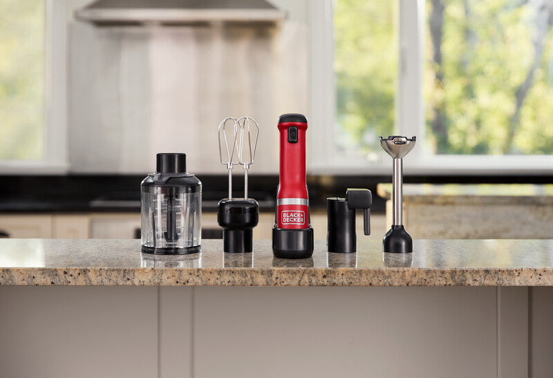 BLACK+DECKER kitchen wand™ 4 Kit, Red BCKM1014K06