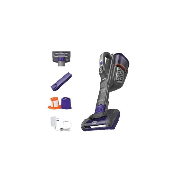 BLACK+DECKER dustbuster® furbuster™ AdvanceClean+ Cordless Pet Handhel