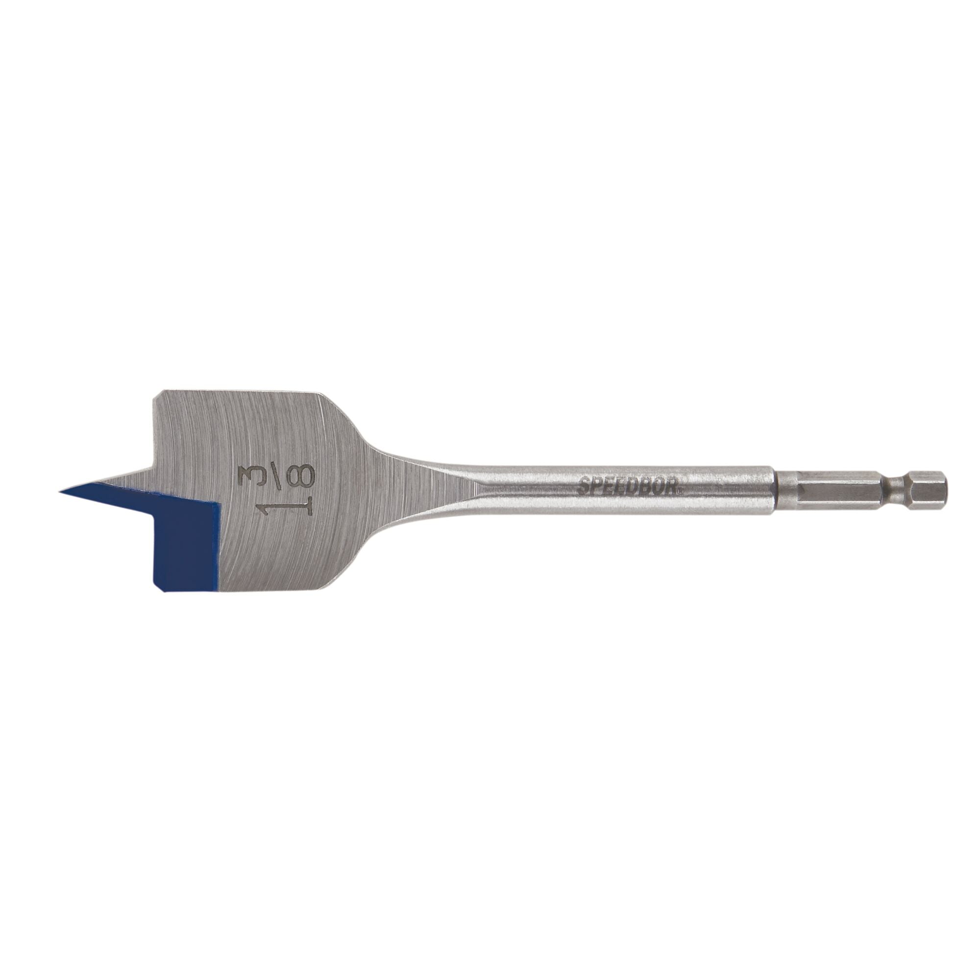 IRWIN SPEEDBOR Standard-Length Spade Drill Bit, 1-3/8-Inch x 6-Inch le