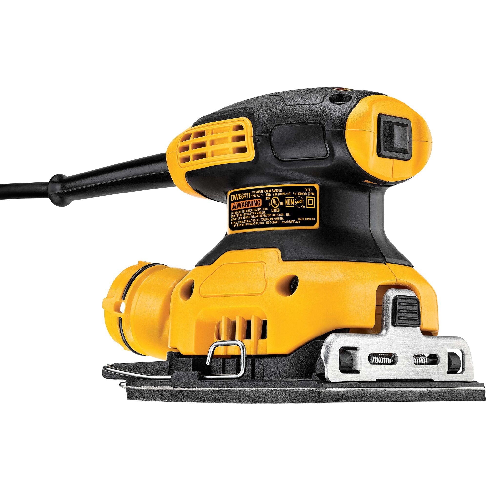 Path Sander DEWALT Electric Sander, 1/4-Inch Sheet, Orbital